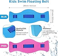 Vista 2 de Wettarn Cinturón de natación para niños con correa ajustable, cinturón de flotabilidad de EVA para niños y jóvenes, cinturón de natación