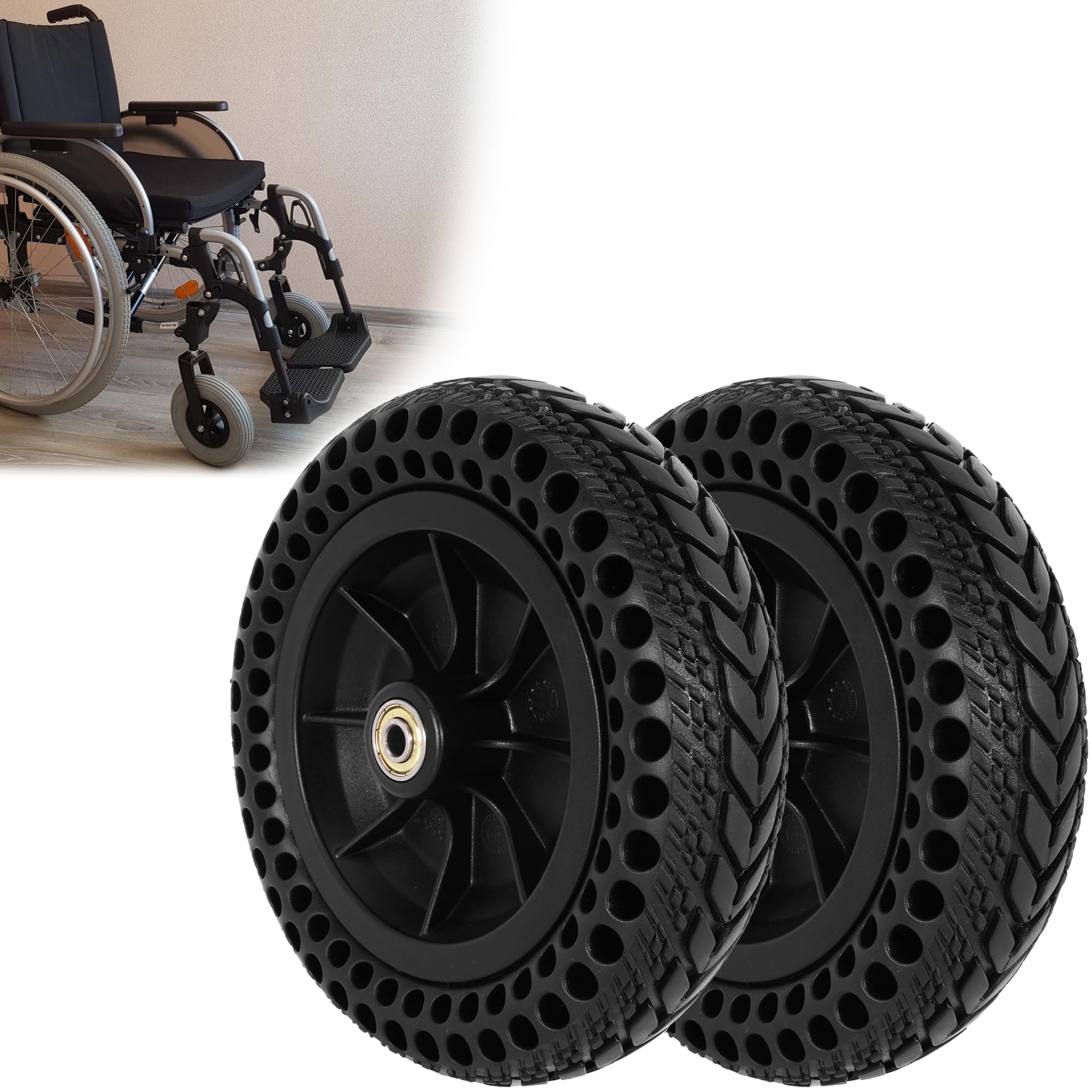 Why and when to replace a tire on an electric wheelchair