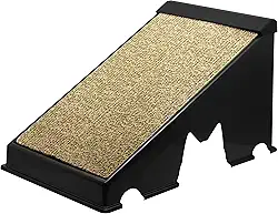 Arranhandor para Gatos em Papelão com Rampa Plástica Furacão Pet, Preto