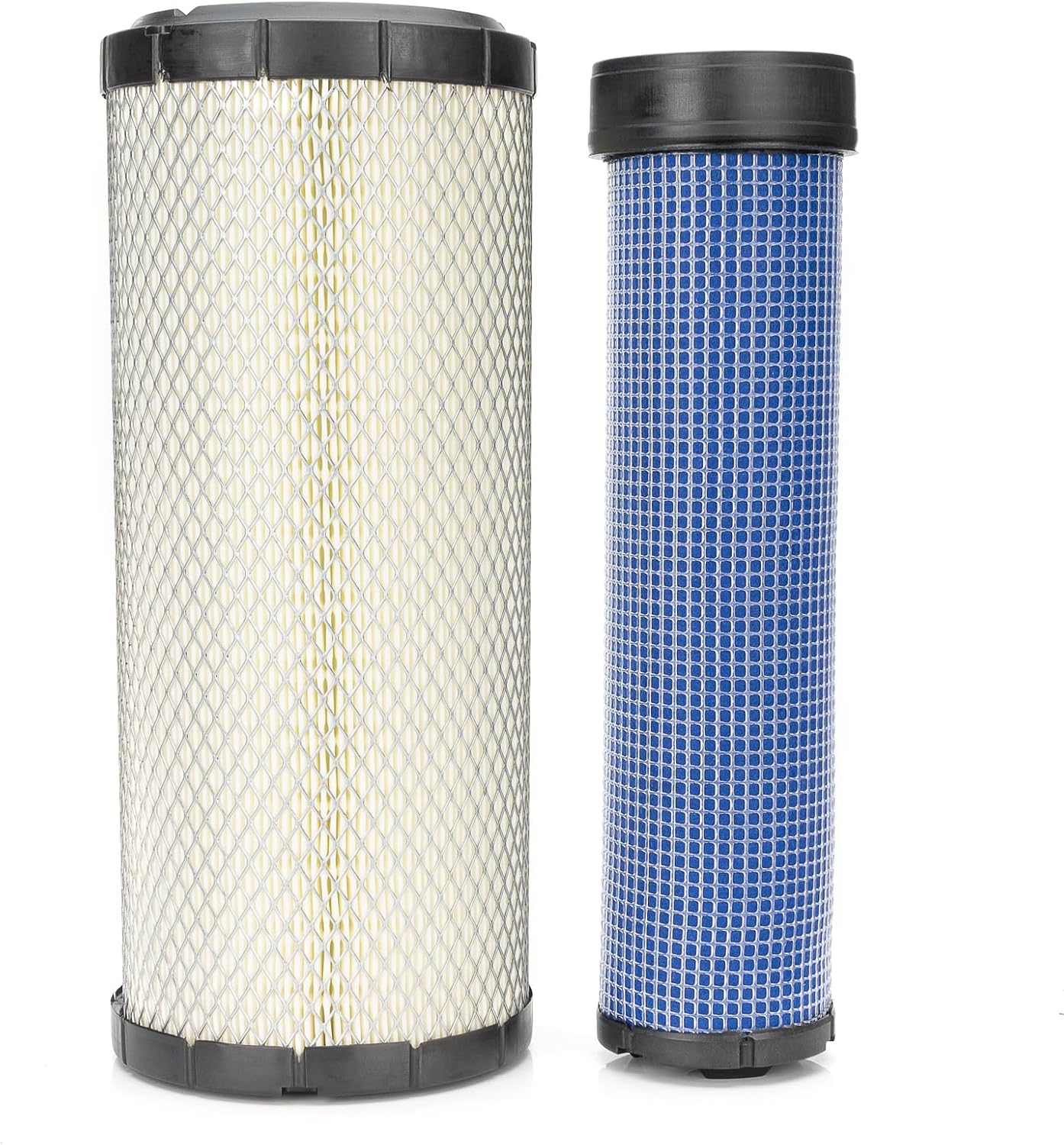 59800-26110 3A111-19130 Air Filter Kit fit for Kubota Skid Steer SSV65C SSV75C SVL75C SSV75 SSV65 SVL75-2 for Excavator KX080-4 KX080-3 Tractor L5040 L5240 L5740 L4740 Replaces P827653 P829332