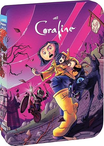Coraline - Limited Edition Steelbook 4K Ultra HD + Blu-ray 4K UHD