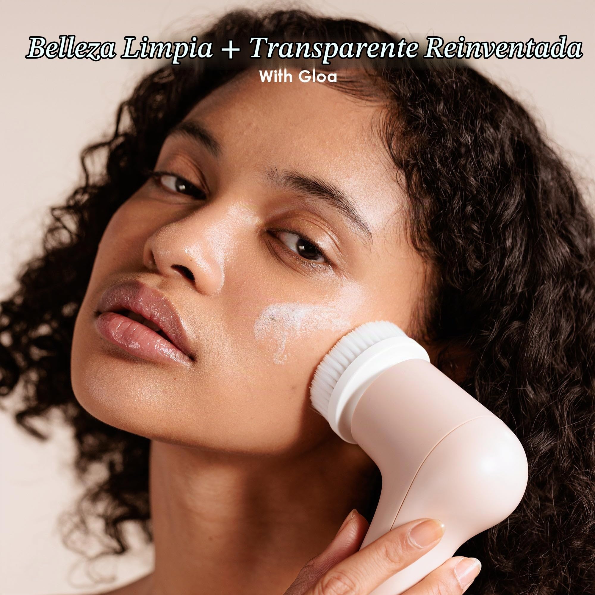 Cepillo de limpieza para el rostro y el cuerpo Gloa de Project E Beauty | 3 cepillos de limpieza | Limpiador de poros | Cepillos exfoliantes para la limpieza | Exfoliante para el rostro y el cuerpo