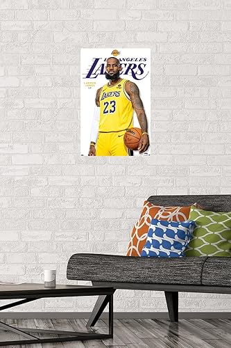 Miniatura 7 de Trends International Póster de pared de la NBA Los Angeles Lakers - LeBron James de la serie 23