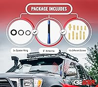 Vista 116 de ICBEAMER 3 inch / 76 mm MINI Mexican Mexico Flag Automotive Antenna with Internal Copper Coil Universal Fit AM/FM Radio Antenna Replacement