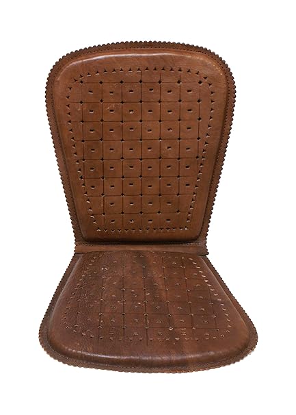 cowhide bench cushion