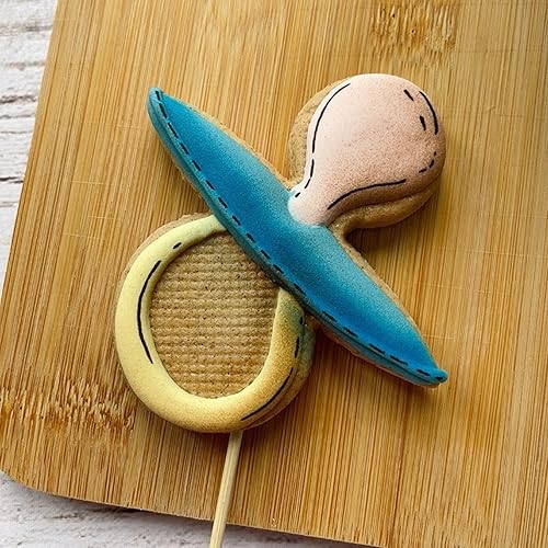 Miniatura 2 de LILIAO Cortador de galletas para baby shower, 3.3 pulgadas, cortador de sándwich de pan de galletas, acero inoxidable