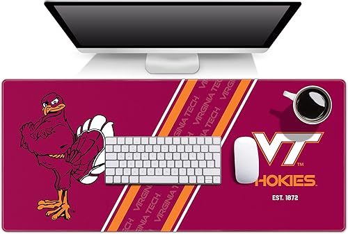 YouTheFan NCAA Virginia Tech Hokies Logo Series - Alfombrilla de escritorio