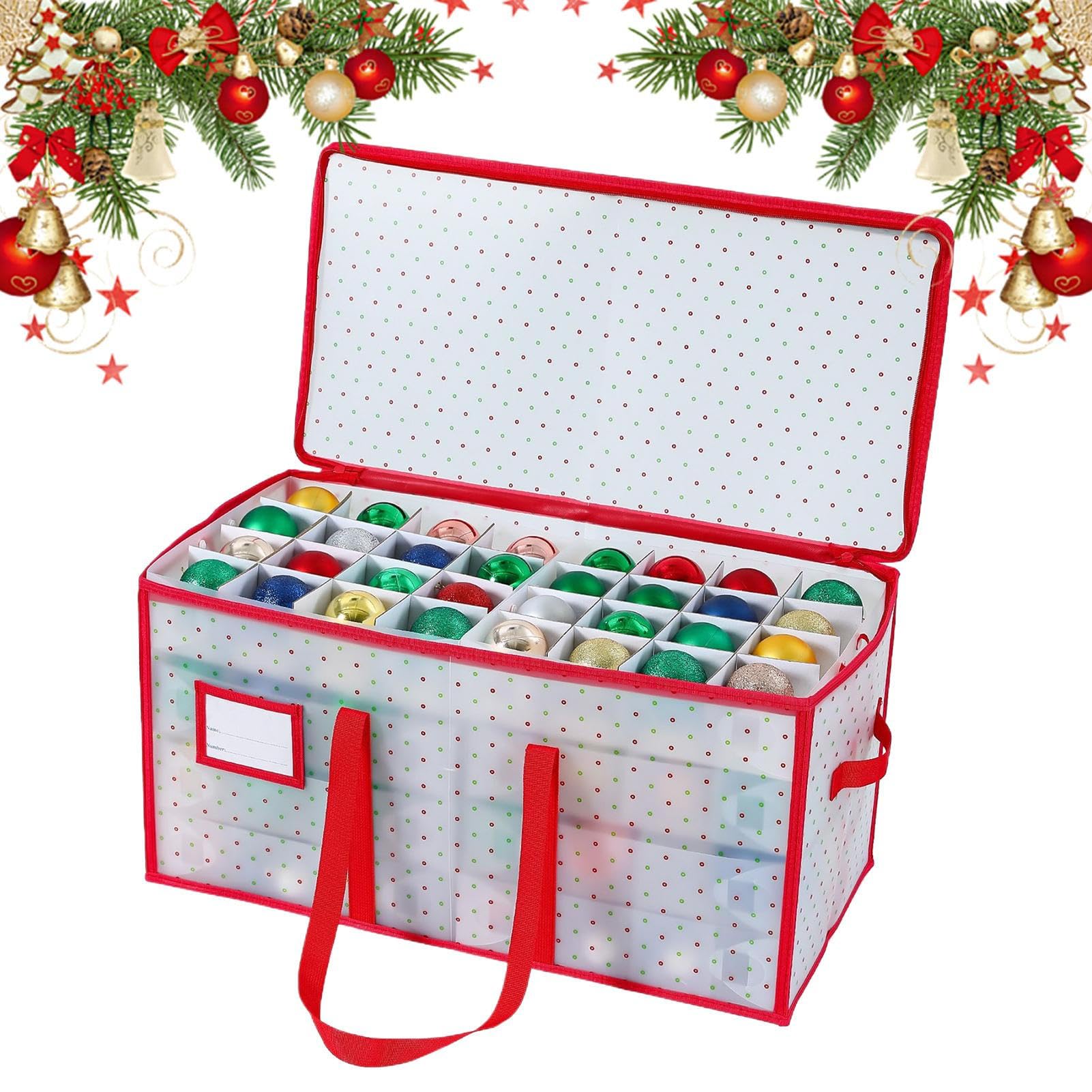 Weihnachtskugeln Aufbewahrungsbox 8-Stufige Aufbewahrung Für