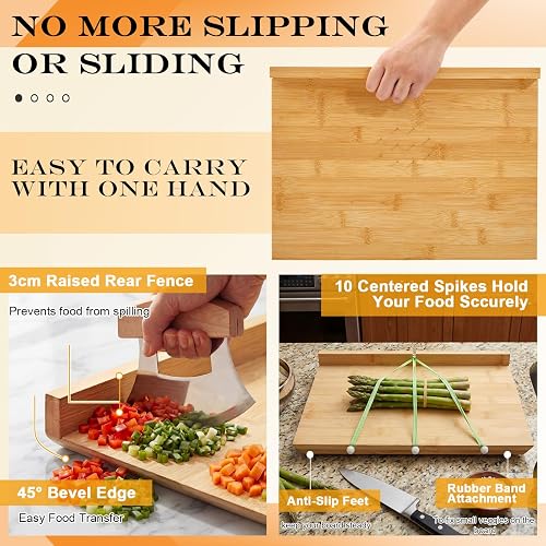 Ziliny Adaptive One-handed Cutting Board Set Review: Spec-Based Insights for Invacare one-handed cutting board review for elderly 3 Thumbnail 3