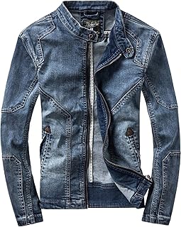 [ｉ－ｓｅｌｅｃｔ] （アイセレクト） ヴィンテージ スタンドカラー デニム ジャケット メンズ