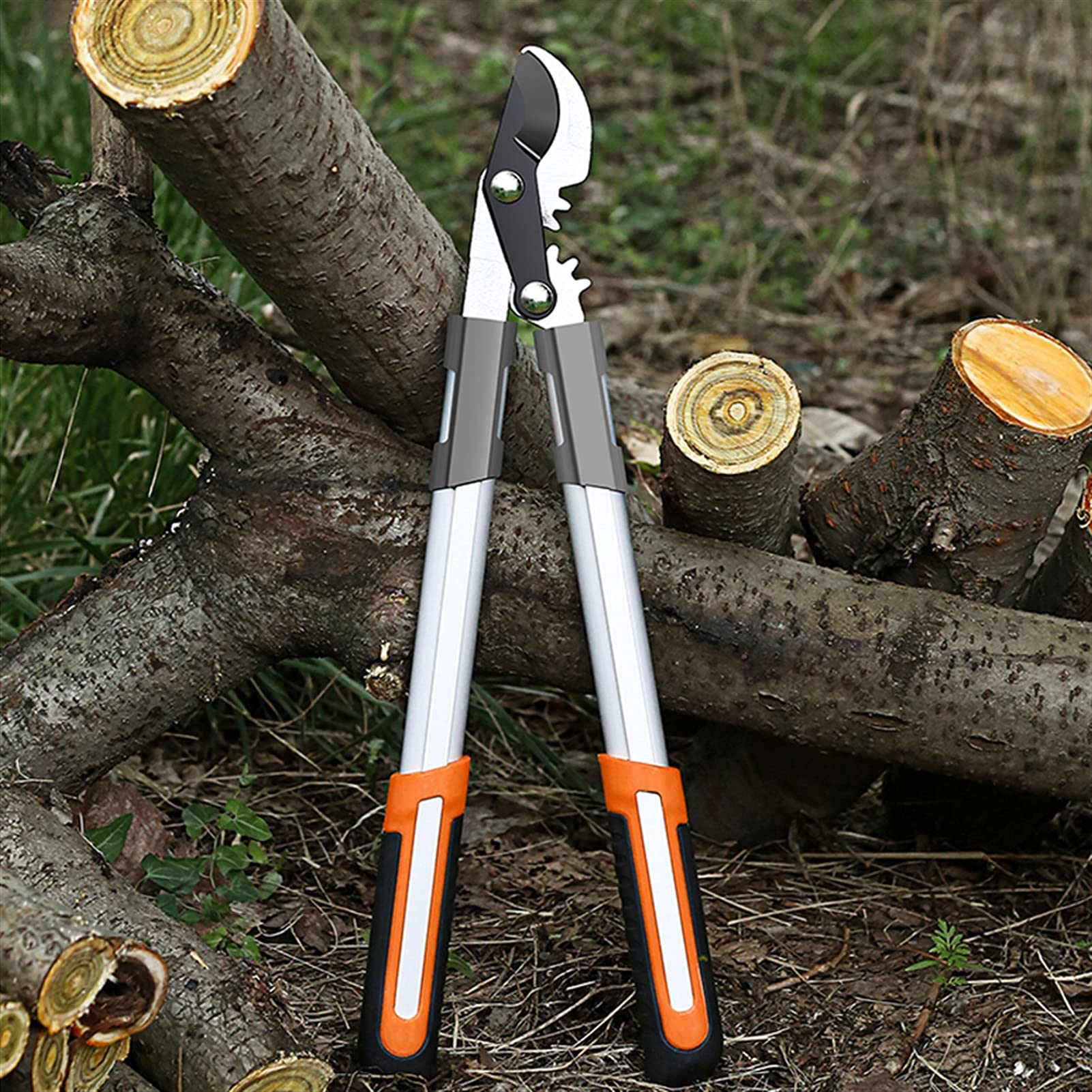 Cesoie telescopiche Sega Pieghevole Cesoia telescopica Pesante per Alberi Cesoie per potatura Utensile Manuale Trimmer Taglierina da Giardino Potatore