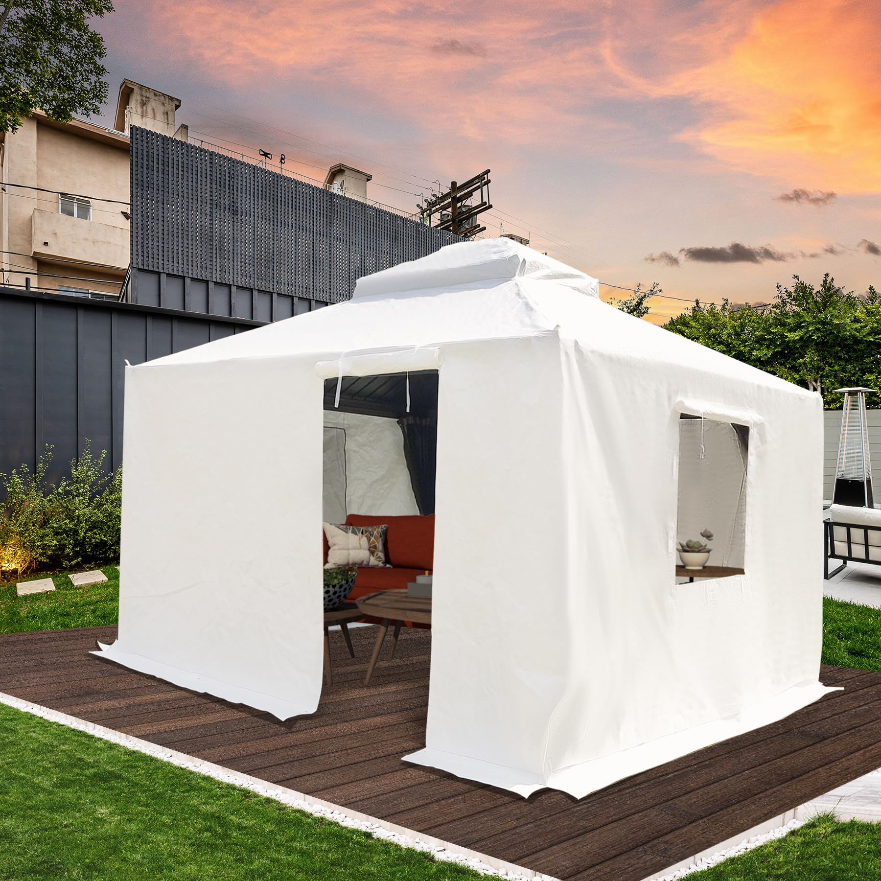 Amazon.com: Domi 8'x8' Universal Winter Gazebo Cover, All Season