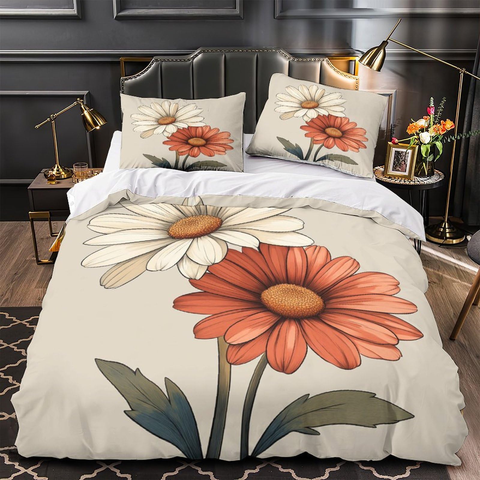 Housse de couette fraises kawaii pour illuminer la chambre enfant