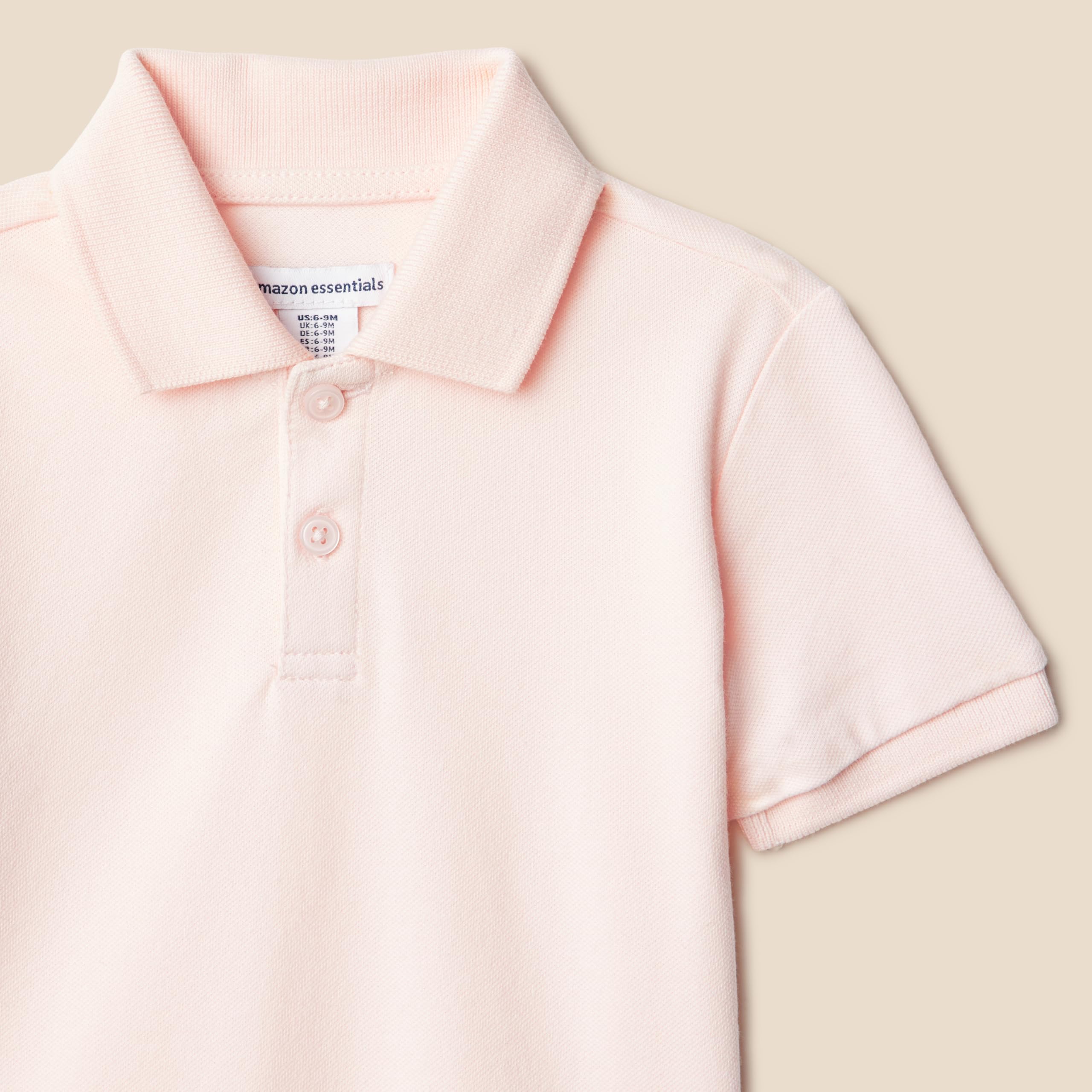 Amazon Essentials Polo en Coton avec Élasthanne Garçon, Lot de 3