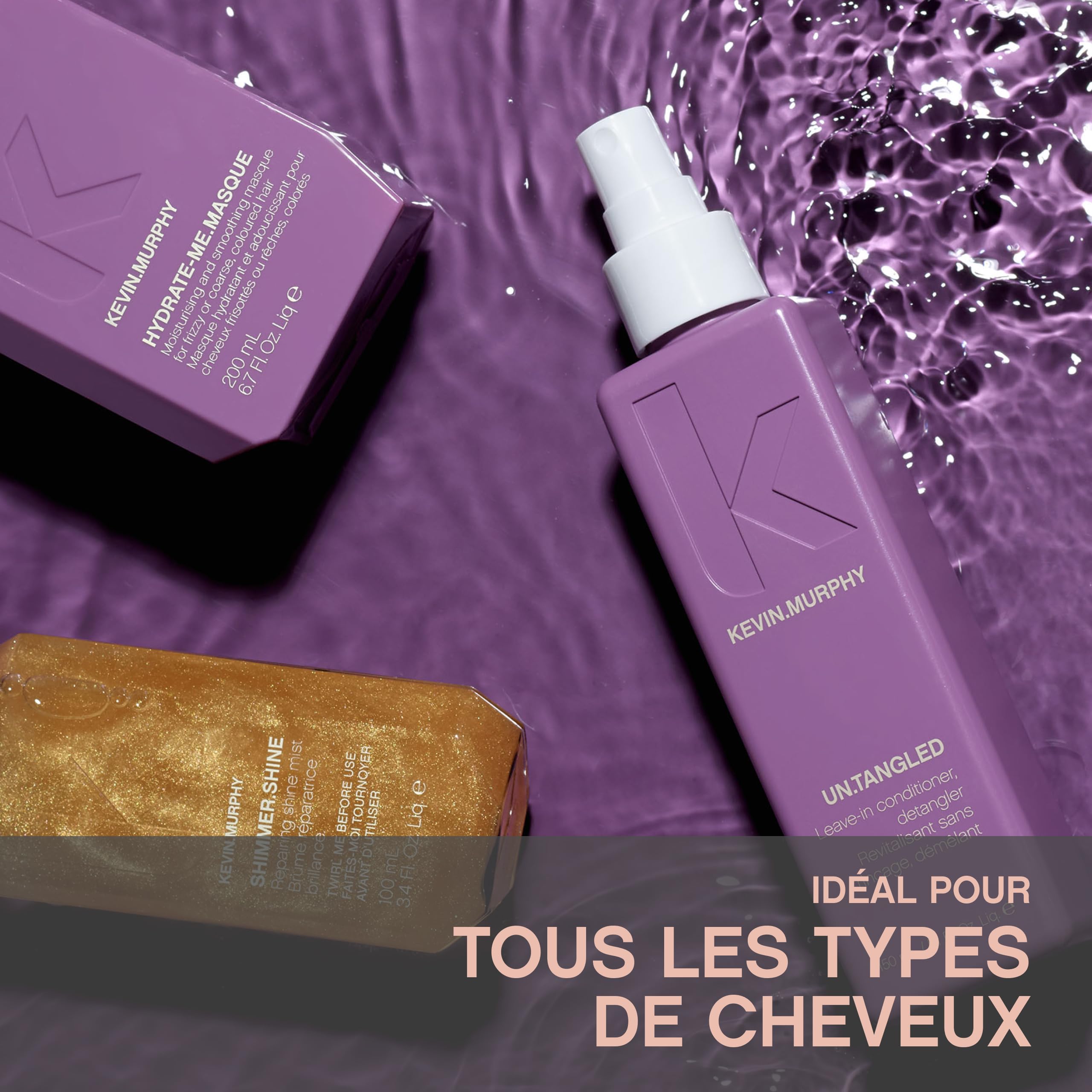 Kevin.Murphy Plumping.Wash Thickening Shampoo, 250ml | Verdichtendes Shampoo für Feines & Dünner Werdendes Haar, Stärkt mit Ingwerwurzel & Brennnessel, Sulfatfrei