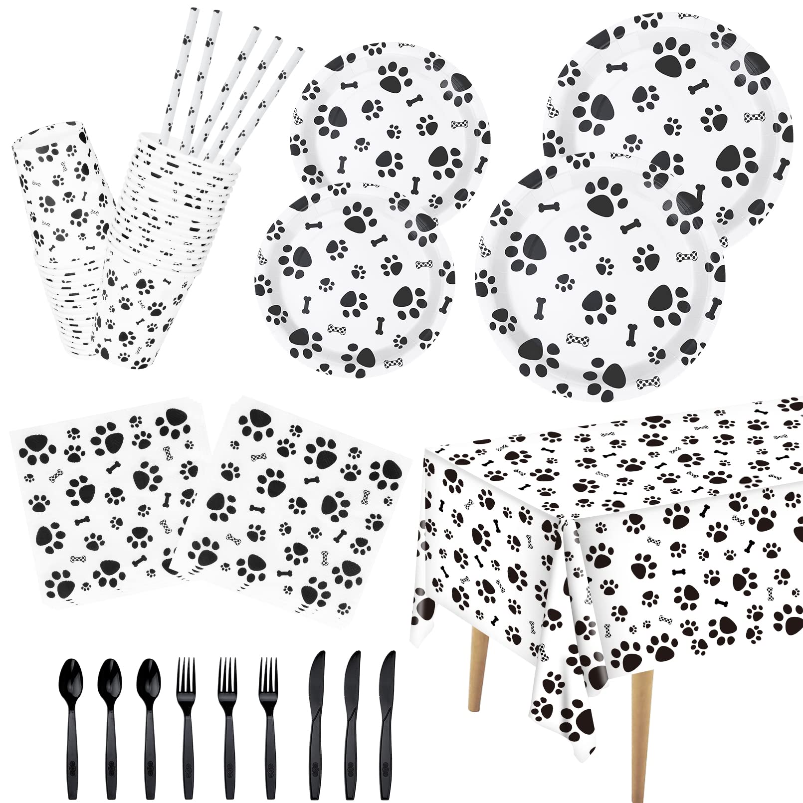 puppy-dog-birthday-decorations-130-pieces-paw-print-party-decor-kit