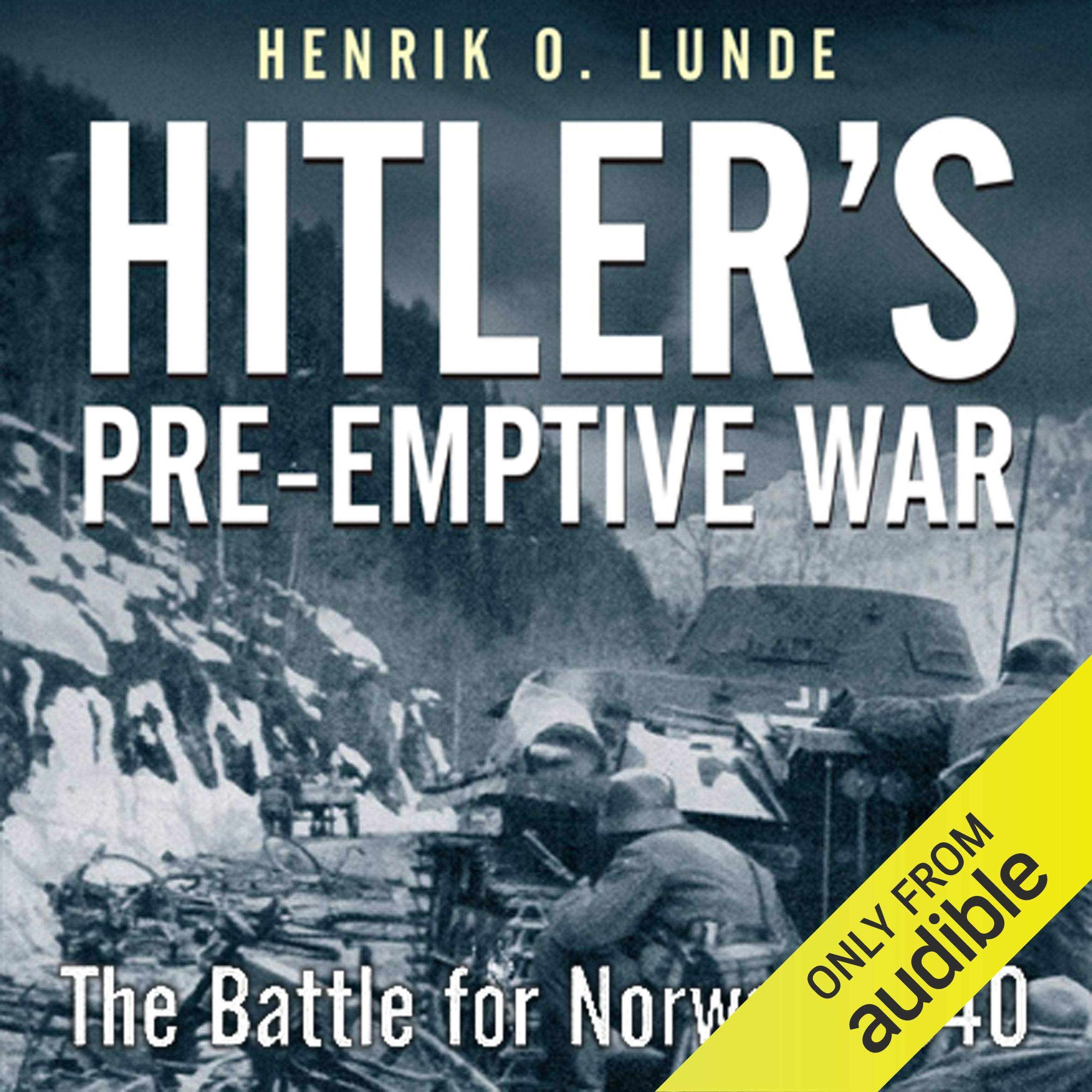 Cover art for Hitler's Preemptive War