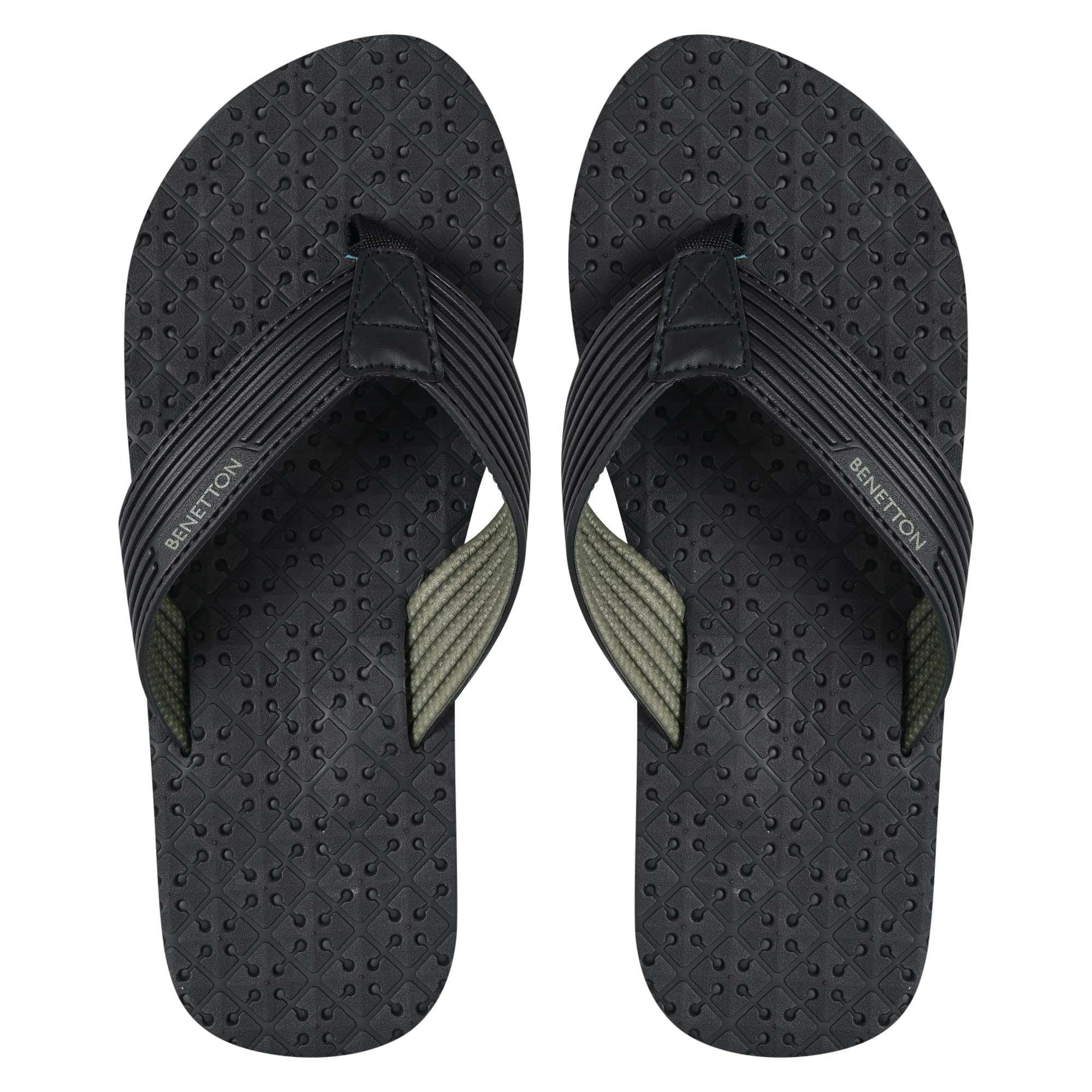 United Colors of Benetton UCB Mens High Fashion Smart, Black EVA Flip Flops and House Slippers (B09NKR2LGX) Amazon Price History, Amazon Price Tracker