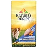 Nature's Recipe Grain Free Small Breed Dry Dog Food, Chicken, Sweet Potato & Pumpkin Recipe, 4 lb. Bag