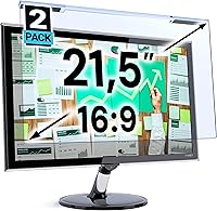 Vista 33 de VINTEZ Protector de pantalla de luz azul para monitor de computadora y portátil de 14 pulgadas, película de bloqueo de luz azul anti-UV para PC