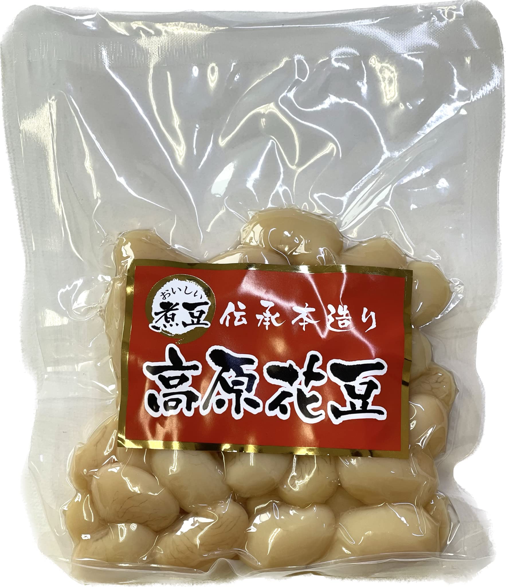 Amazon | 高原煮豆 160g 白花豆 花豆 煮豆 大豆 インゲン豆 豆
