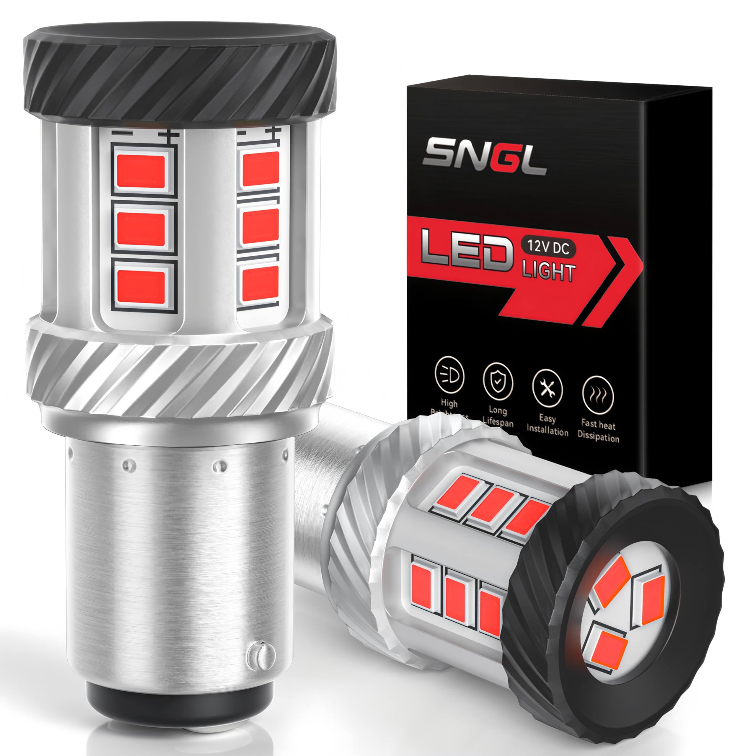 SNGL 1157 LED Bulb Red