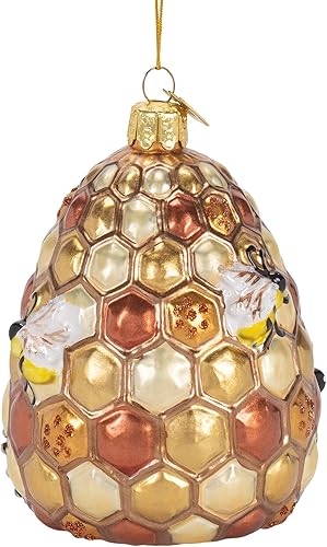 Miniatura 4 de Kurt S. Adler Adorno de cristal Noble Gems Bee-Hive