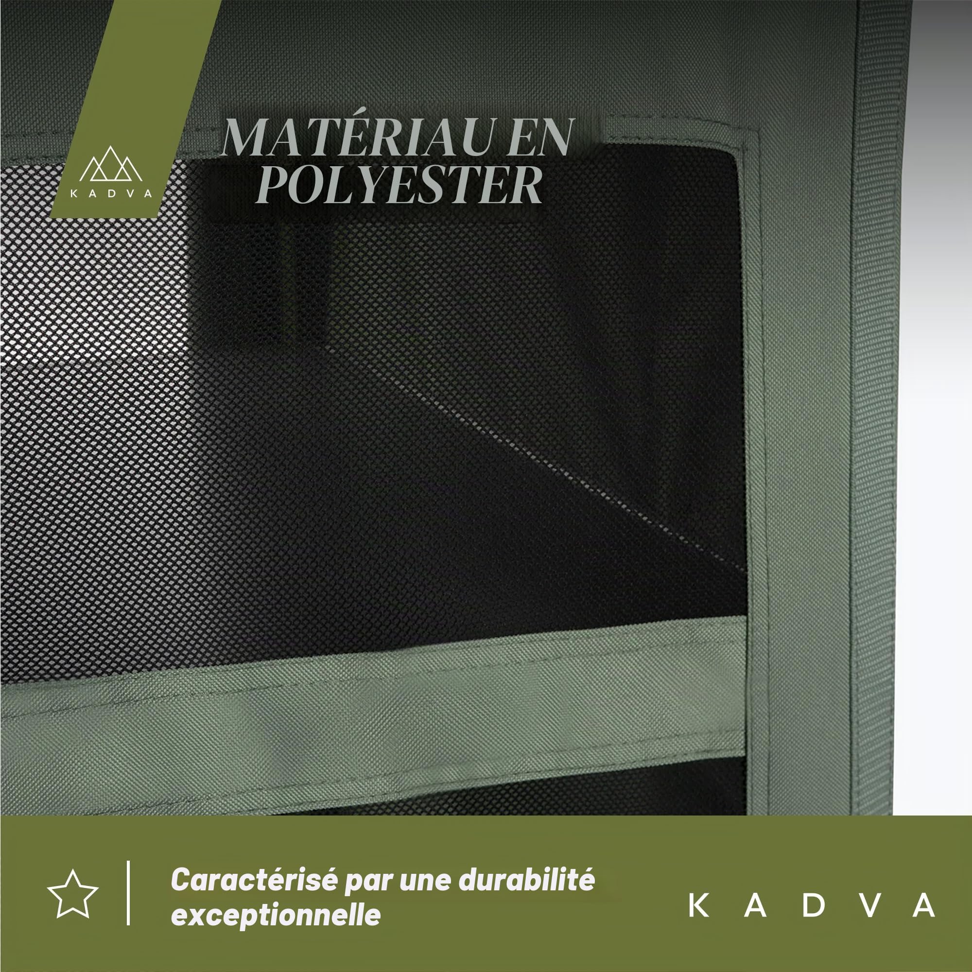 KADVA Nego CampShelf Mixte, Vert, 66,5 x 90 x 139 cm