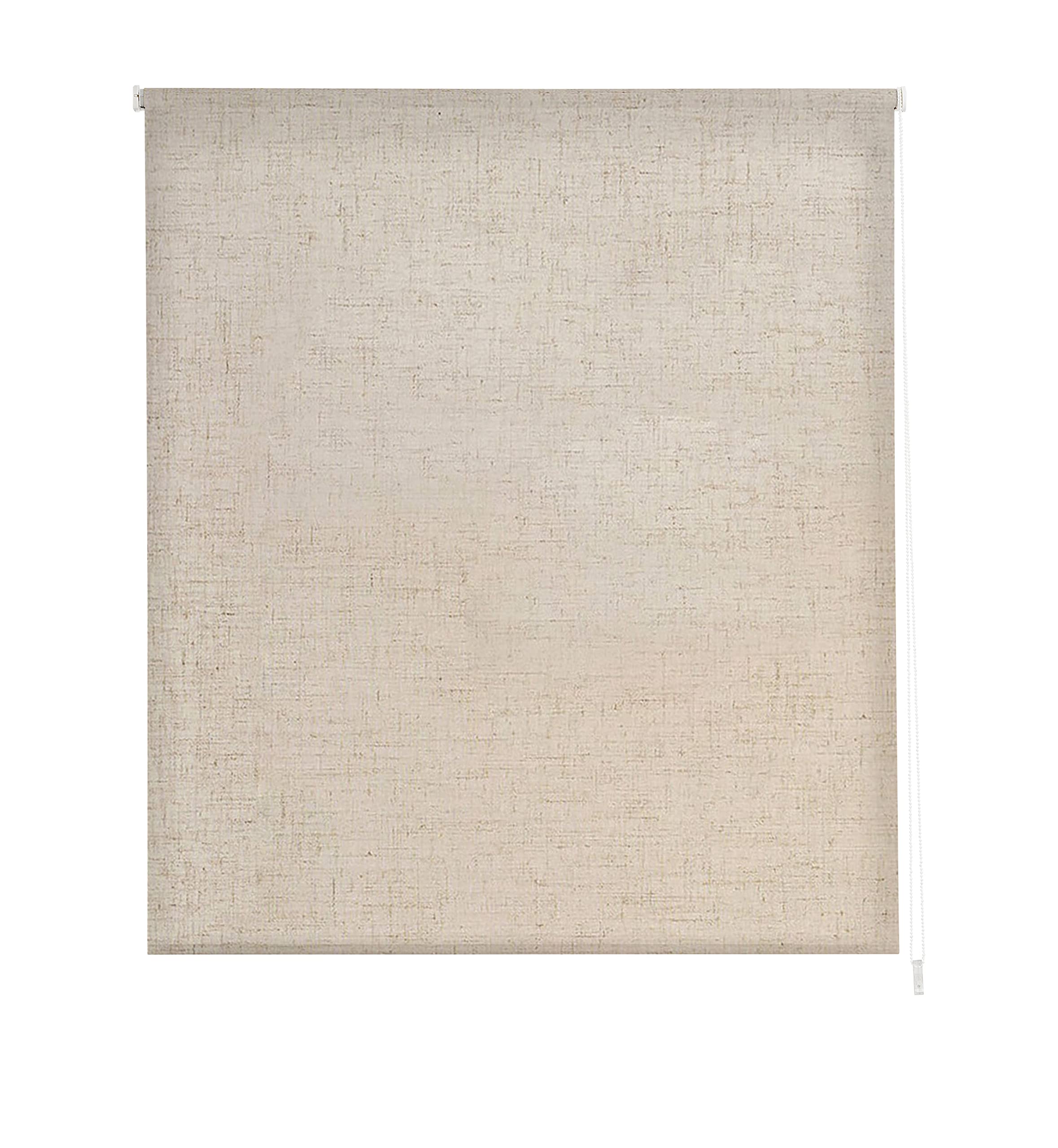 Estoralis Ramsay | Estor Enrollable Diseño Moderno | Opaco Liso | Color Lino | 150 x 195 cm (Ancho/Alto) Tamaño Tela 147 x 190 cm | Estores para Ventanas y Puertas