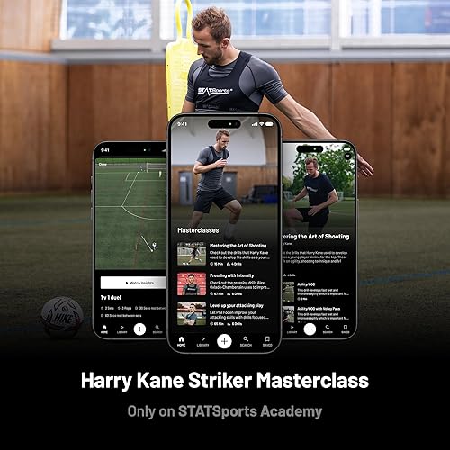 Miniatura 6 de STATSports Academy - Chaleco de seguimiento de fútbol con GPS, rastreador deportivo todo en uno avanzado con ejercicios, entrenamiento y nutrición,