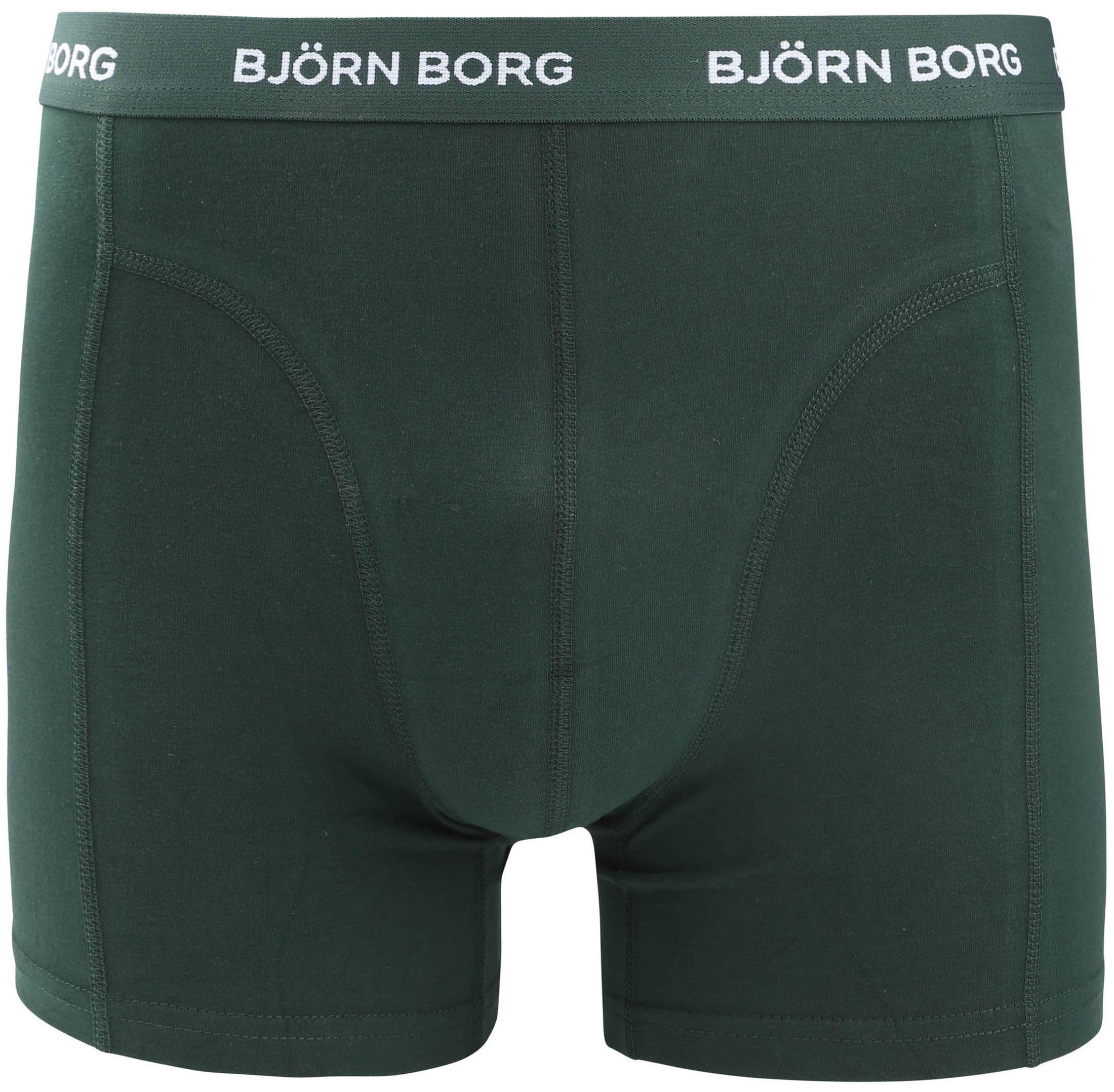 Björn Borg Cotton Stretch Boxershorts 3er-Pack Multicolour 5 - Grösse XL - Herren - Bekleidung - Body-fit - Baumwolle -