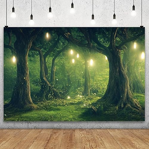5x3ft Spring Forest Backdrop Enchanted Garden