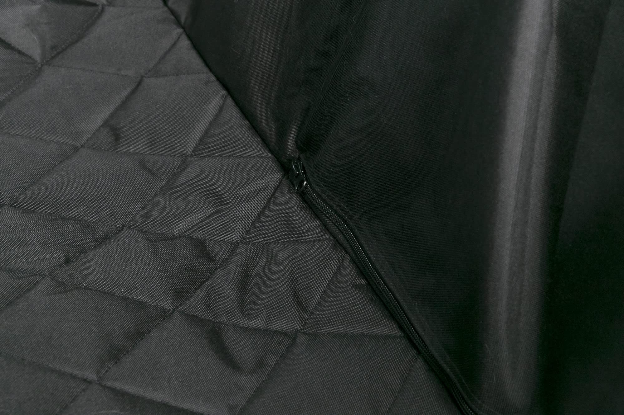 Trixie Funda Protectora Asientos Coche con Partes Laterales, Divisible, Negro, 1,55 × 1,30 m