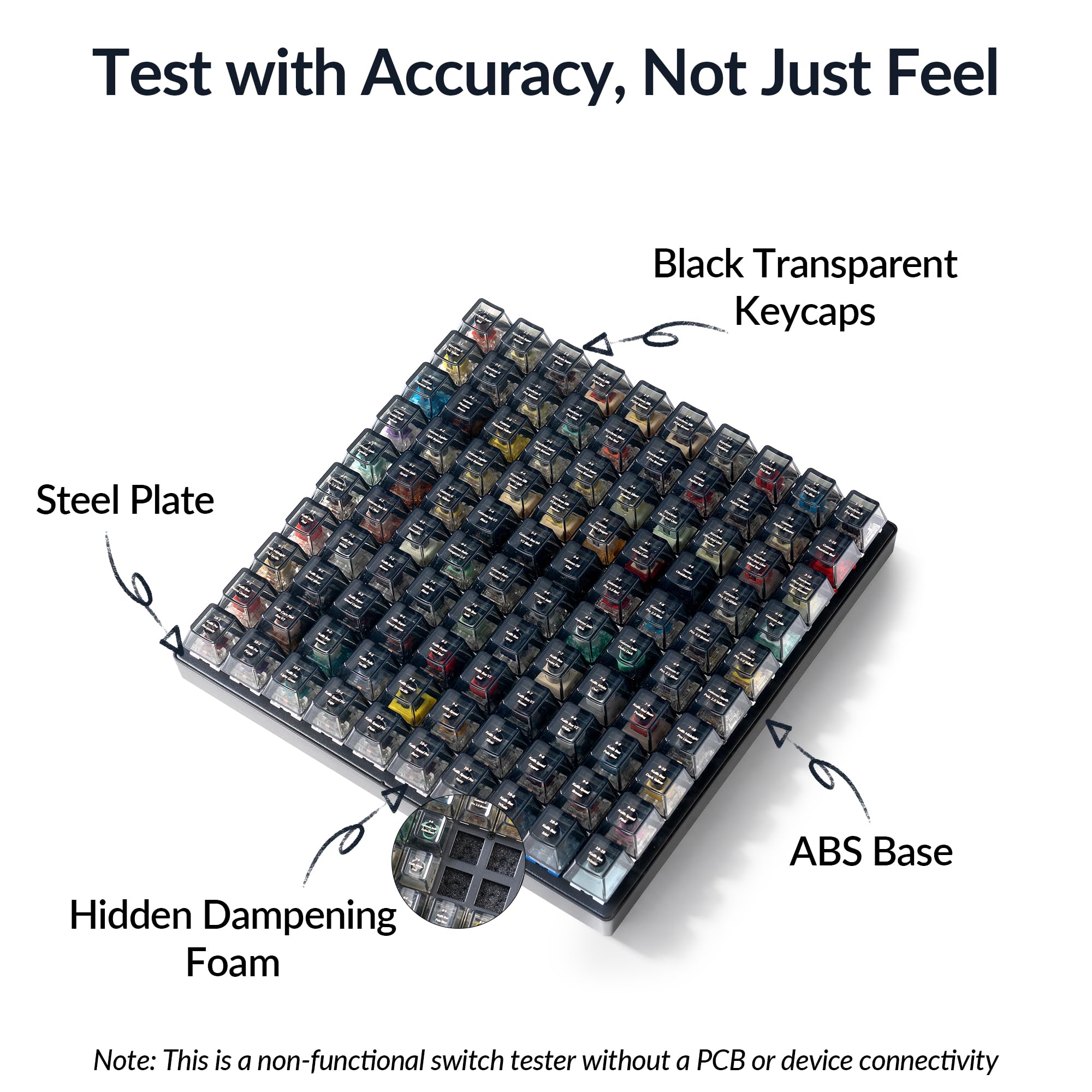 Amazon.com: Keychron Switch Tester 100 Max Edition, 88 Mechanical
