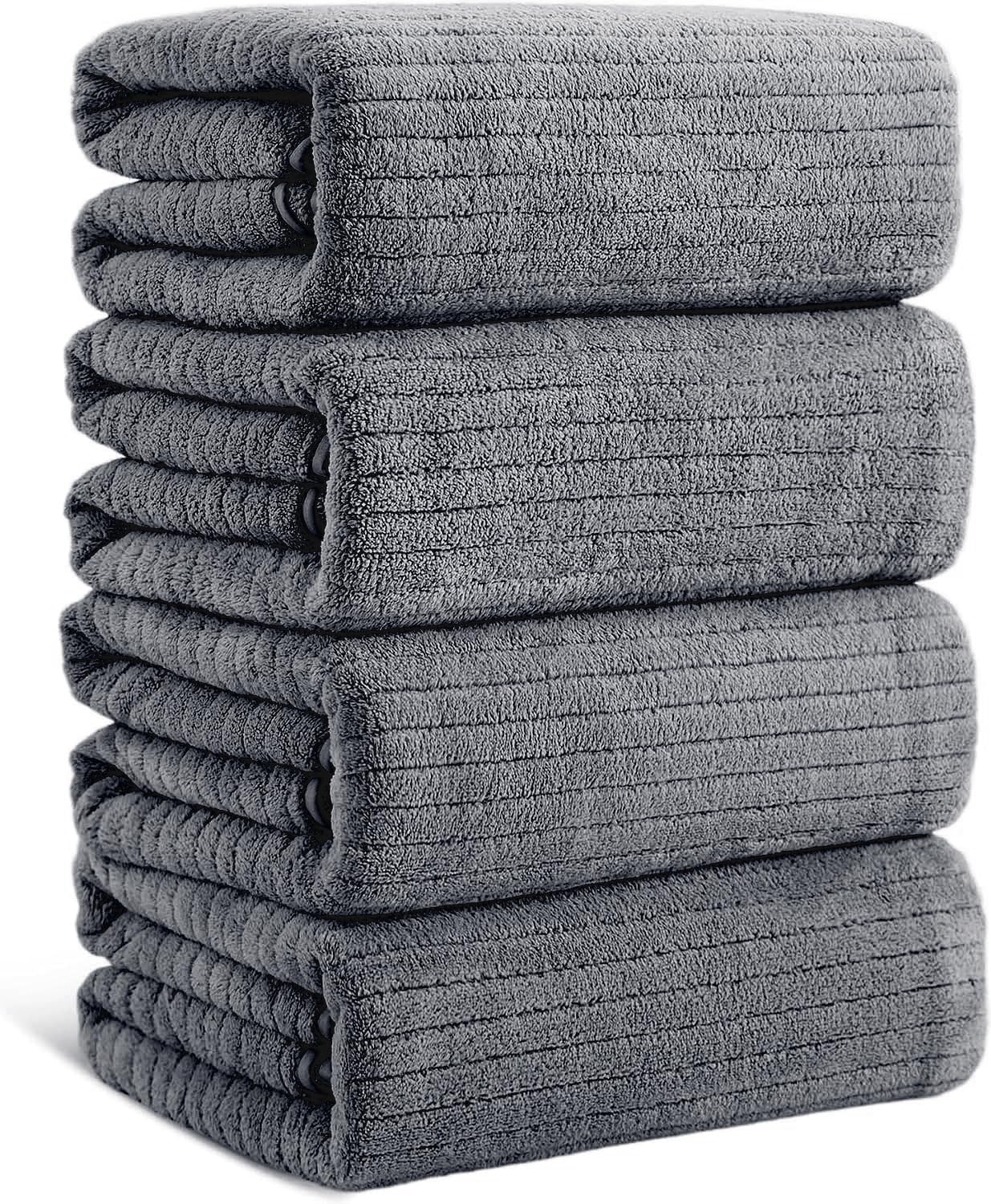 Toalla de baño Mistyrose Bath Sheet grande de algodón absorbente para el hogar