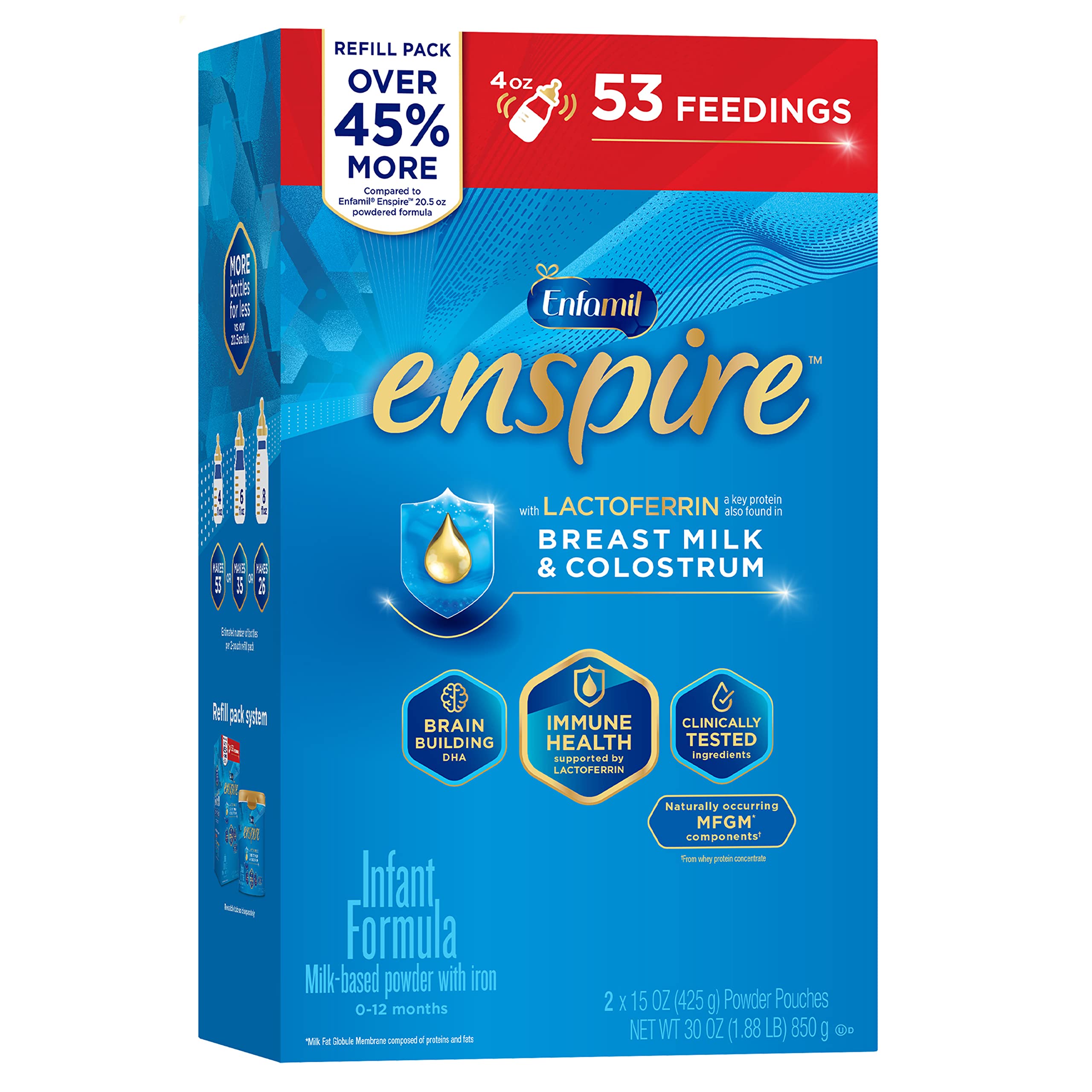 Enfamil Enspire Infant Formula with ImmuneSupporting Lactoferrin