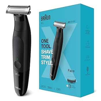 BRAUN XT 3000 4Dブレードボディ&フェイスグルーマー Amazon.co.jp: BRAUN ボディー＆フェイスグルーマーXT3000