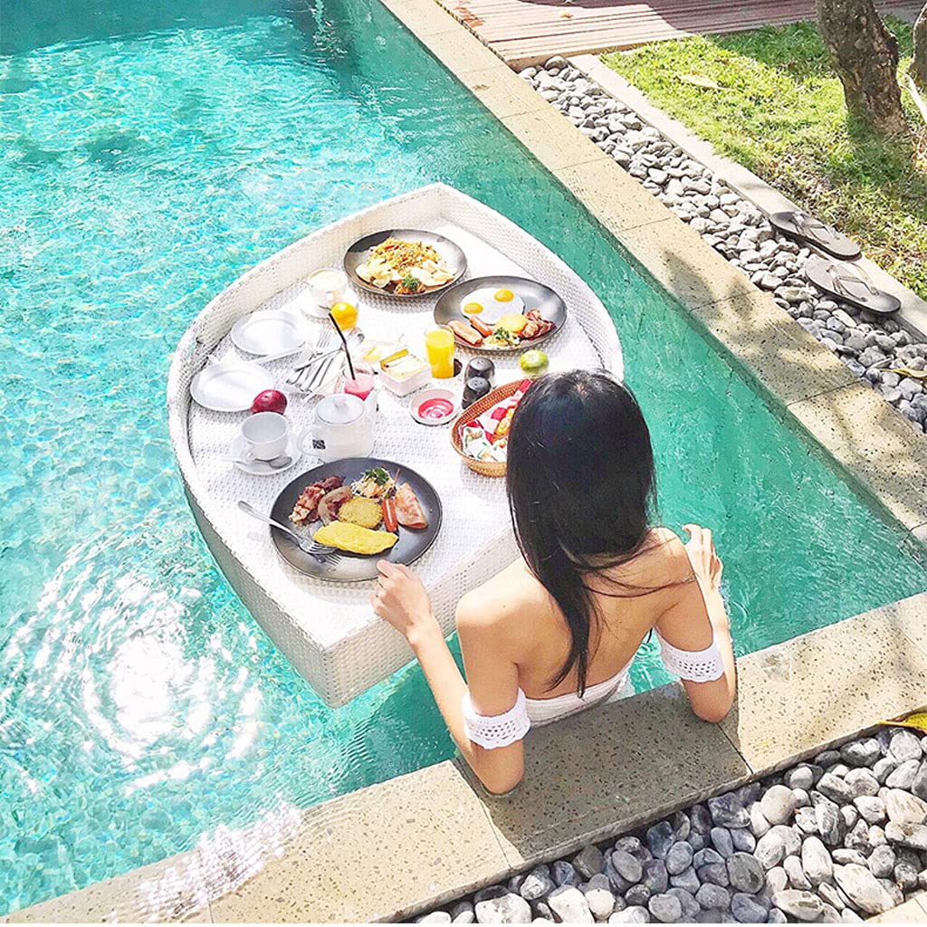 Plateaux De Piscine Flottants, Tables De Service Flottantes Table Ronde Plateaux De Piscine Flottants, Tables De Service Flottantes Table Ronde