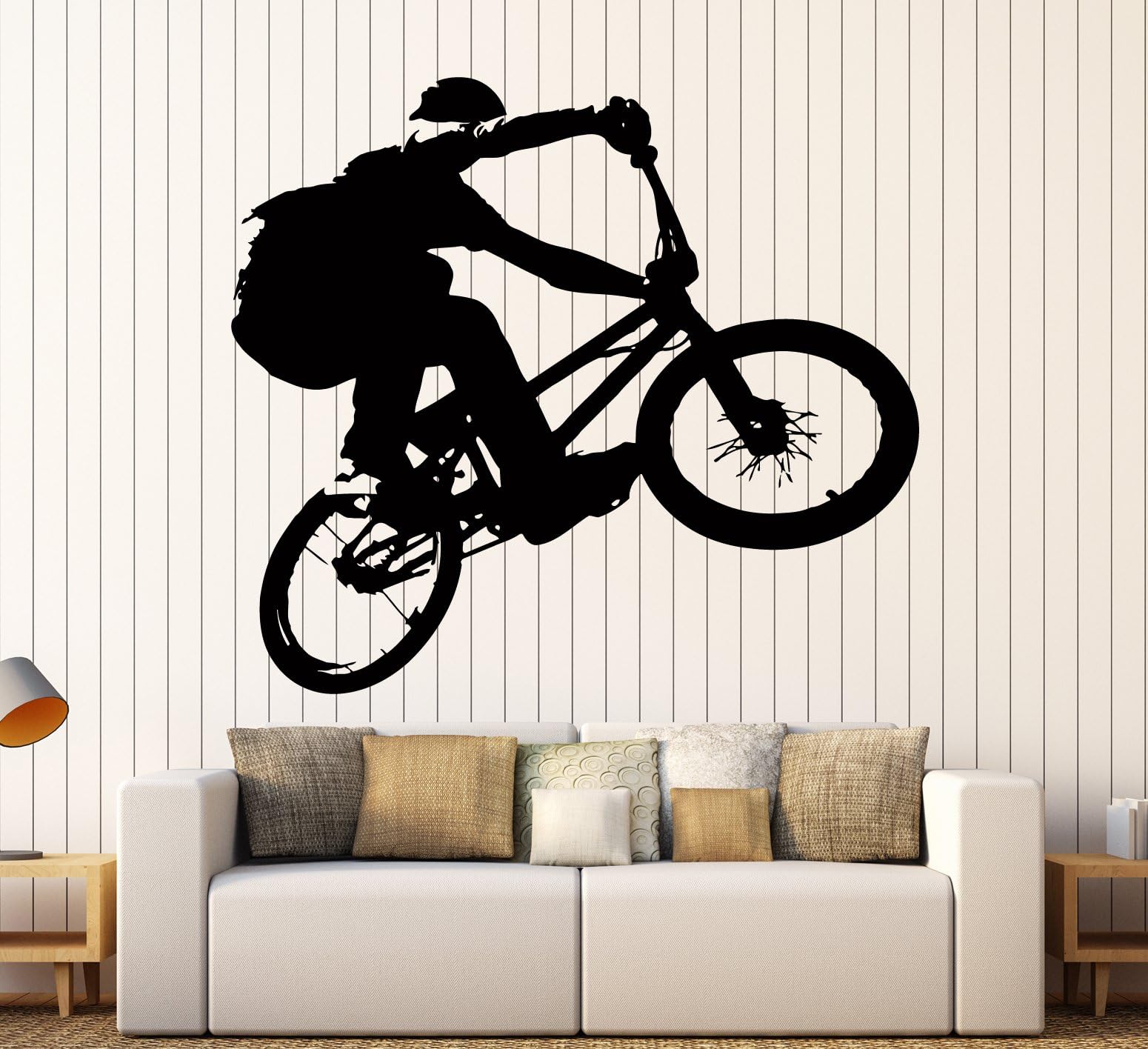 Wall Stickers Vinyl Decal BMX Bike Bicycle Extreme Sport Decor for Living Room (z2103i)