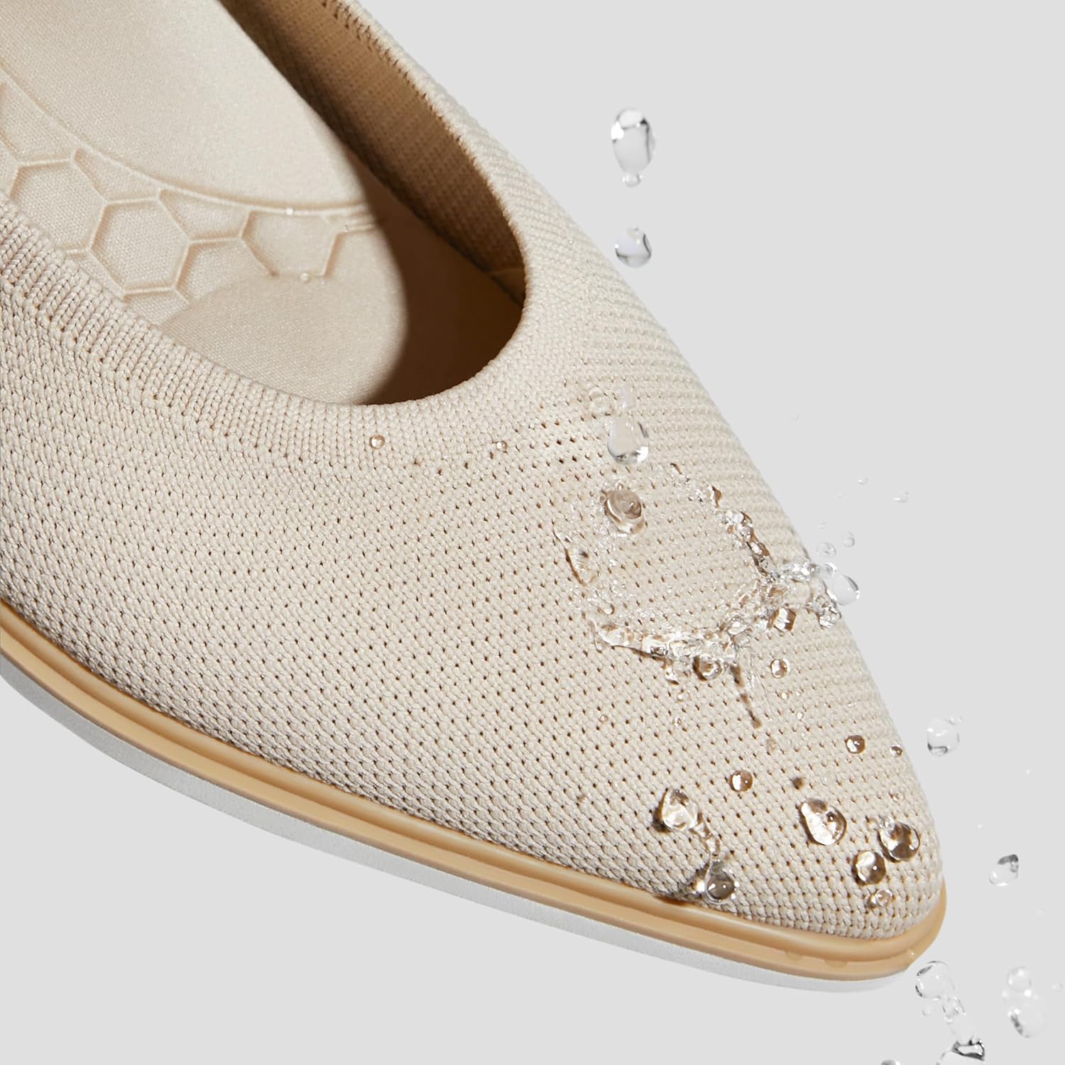 VIVAIA Veronica Pointed Toe Flat Shoes Comfortable Slip on All-Day Standing Dress Ballet Flats - Image 4