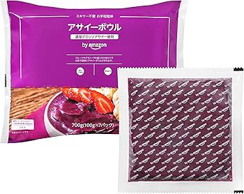 Amazon | [冷凍] by Amazon アサイーボウル アサイー 100g×7パック