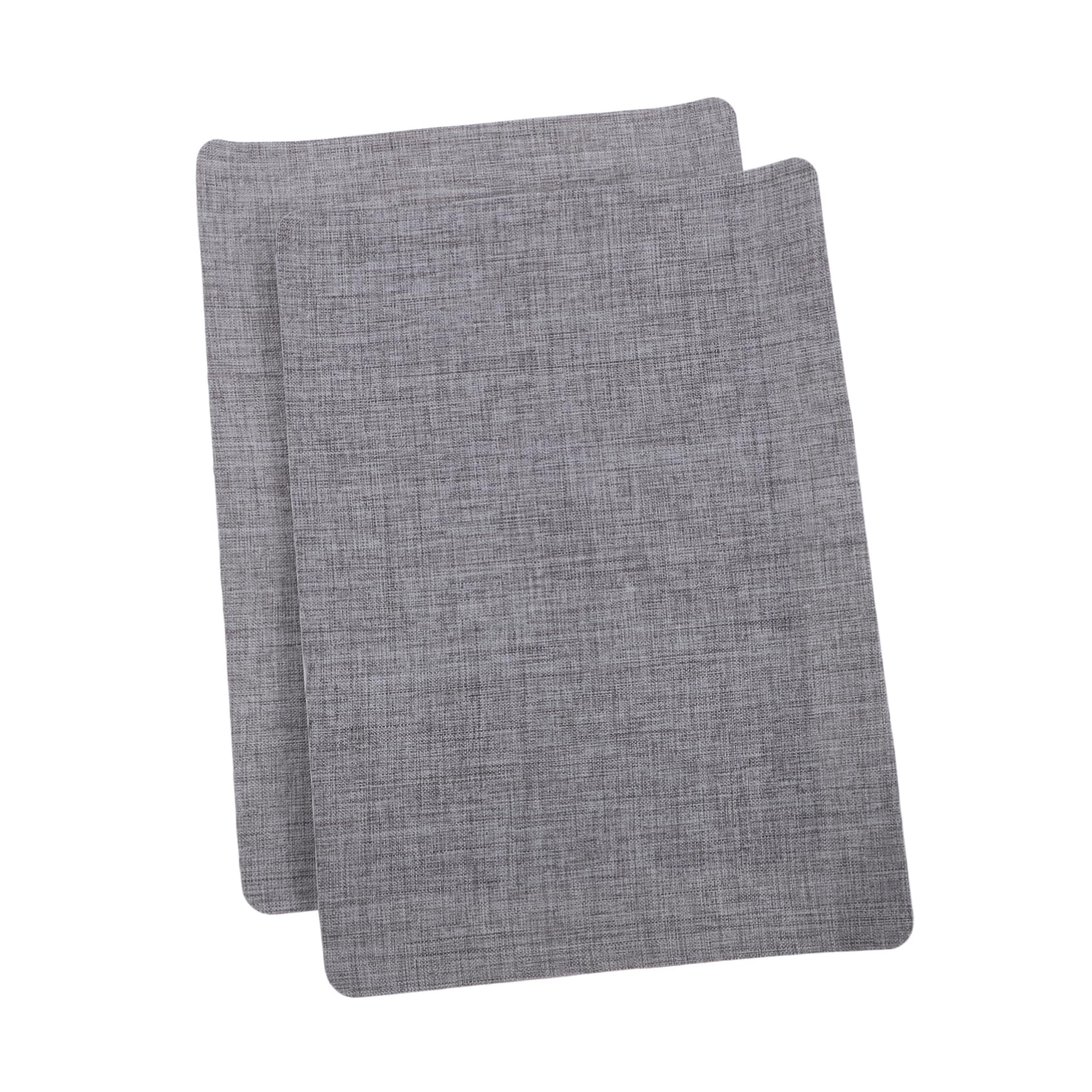 STOBOK ソファ修理パッチ 2枚セット 自己粘着リネン生地補修テープ 片面粘着 強力接着 家具 車シート テントの補修用 11.00×7.99インチ 薄手で通気性あり