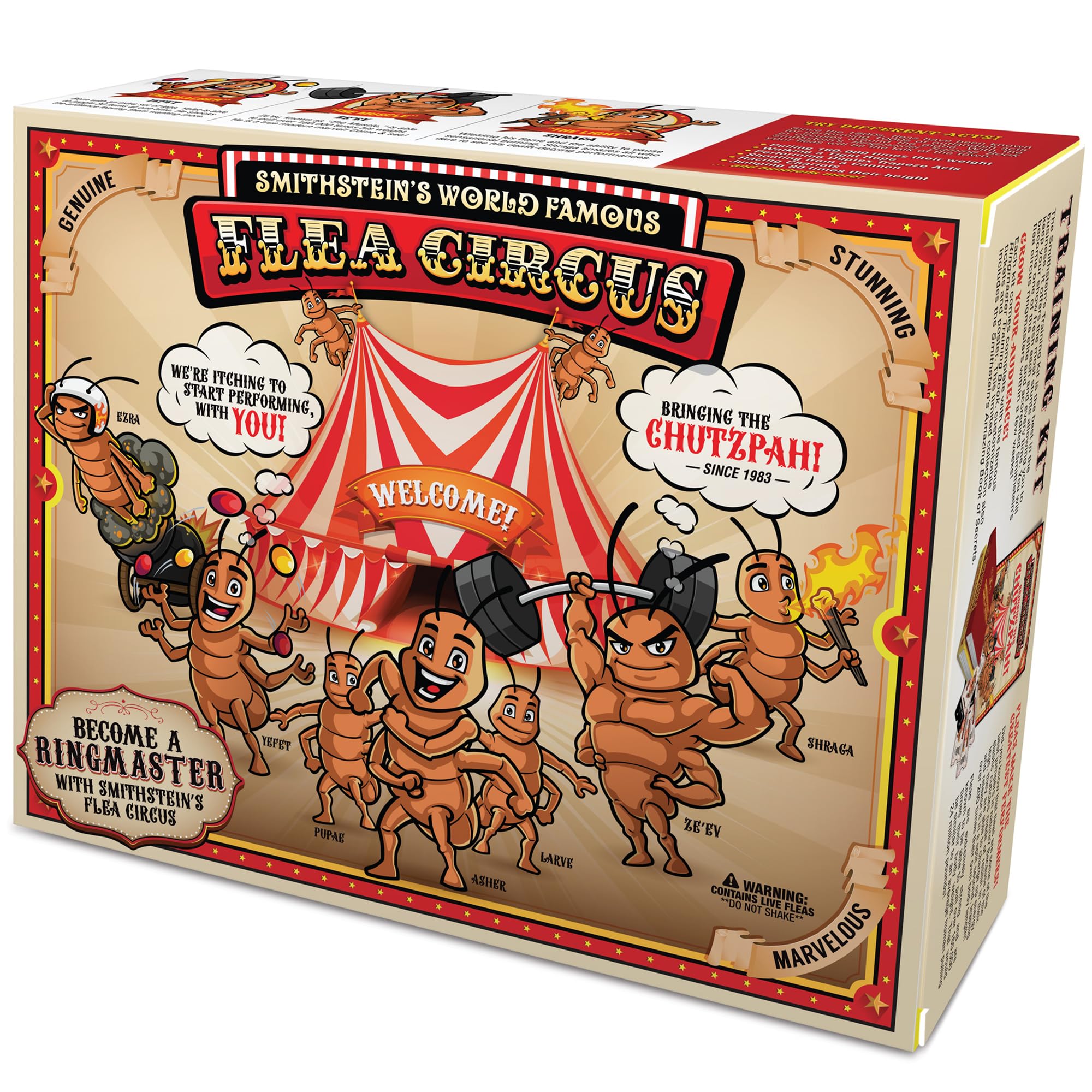 Amazon.com: Laughing Smith Smithstein's World Famous Flea Circus