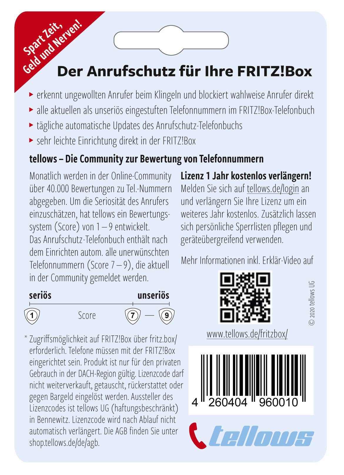 Anrufschutz für die Fritz!Box - Festnetz Anruferkennung und Blockierung