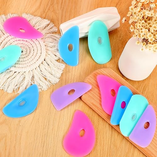 Miniatura 6 de 12 varillas de goma suave para cerámica, arcilla de silicona, herramientas de cerámica de múltiples estilos, cerámica, arcilla de goma, varillas de