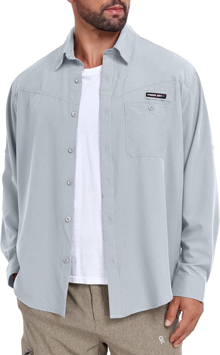 Little Donkey Andy Men's UPF 50 UV Protection Shirt, Breathable Long Sleeve Fishing Hiking Shirts, Quick Dry - Image 6