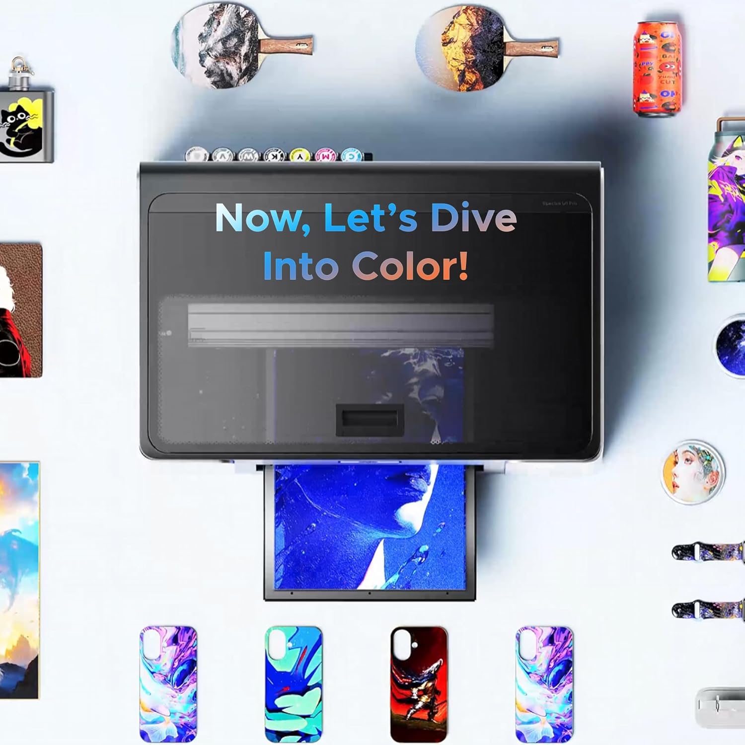 OMTech Spectra Pro A3+ UV Printer,...