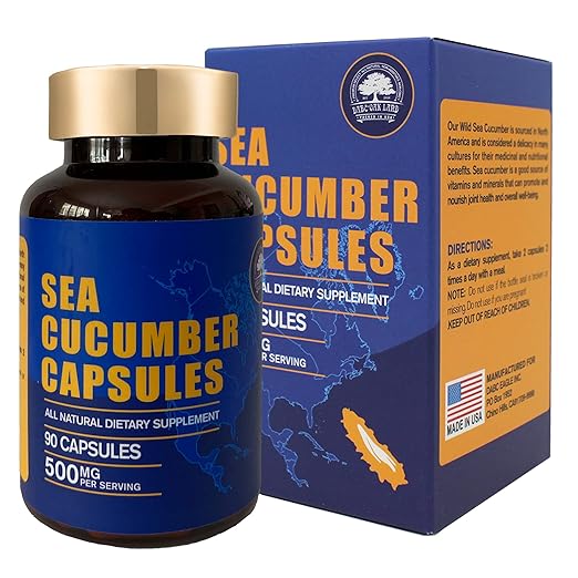 DOL Wild Caught Sea Cucumber Capsules Sea Cucumber Extract