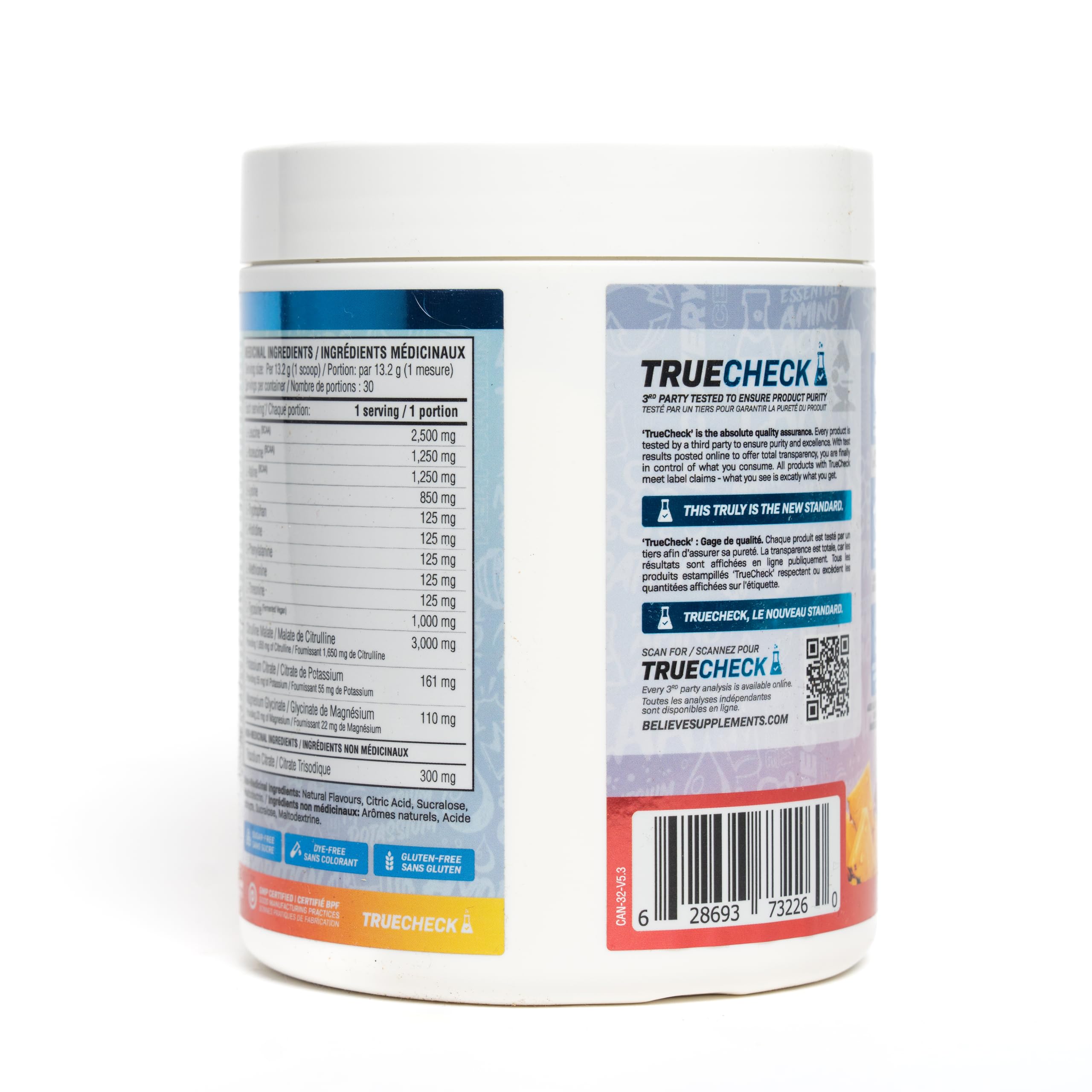 Believe Supplements Performance EAA | Essential Amino Acids, L-Citrulline Malate, Electrolytes | Boost Muscle Recovery, Performance & Hydration | 30 Servings (Hawaiian Sea Breeze) — Amazon image 7