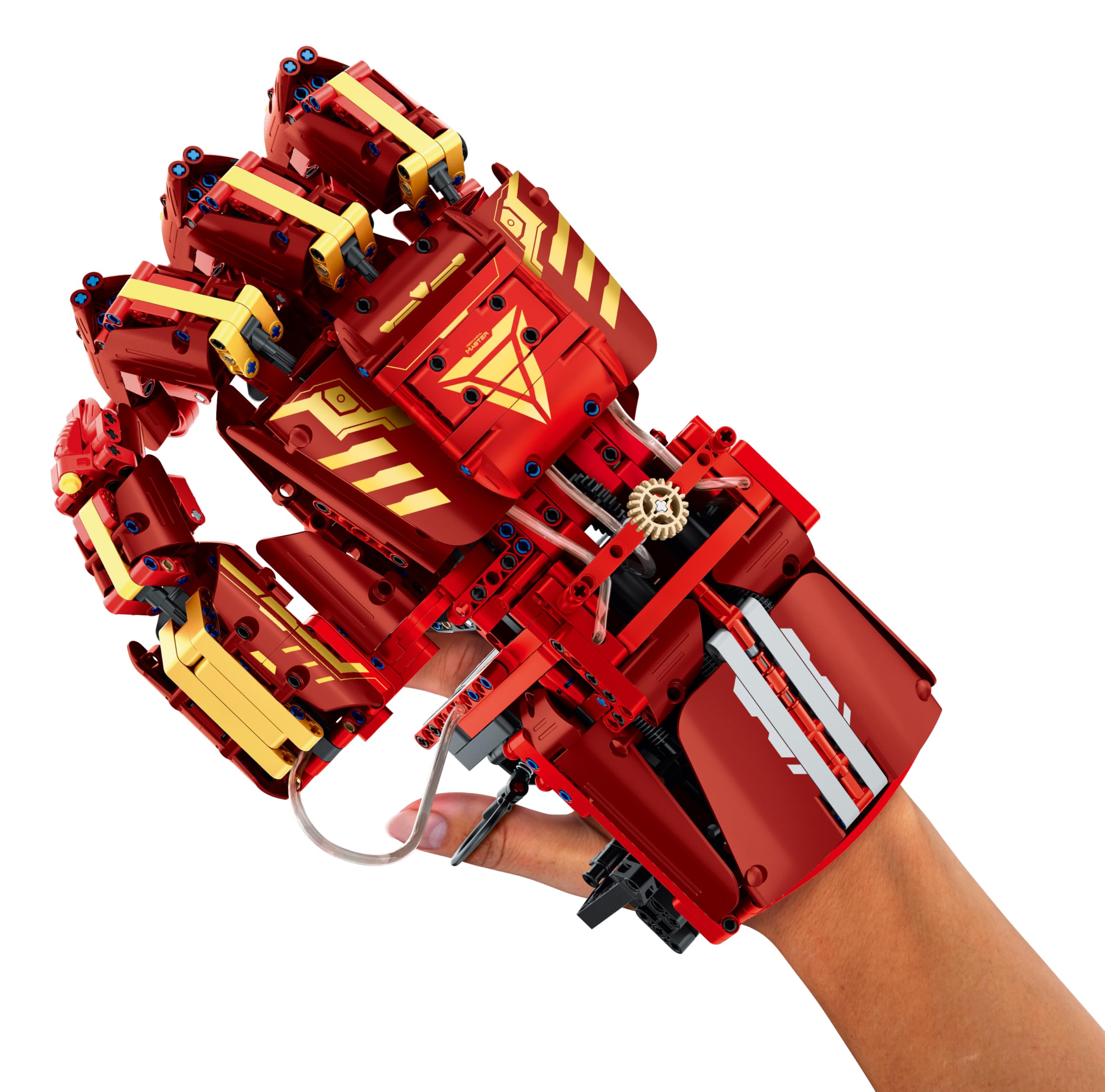 iM.Master - Power Hand - Mano Robótica Hidráulica - Brazo Robótico con Movimiento Mecánico Real - Bloques de Construcción Adultos Niños - 1099 Pcs - Juguetes Educativos Stem - Maqueta para Construir